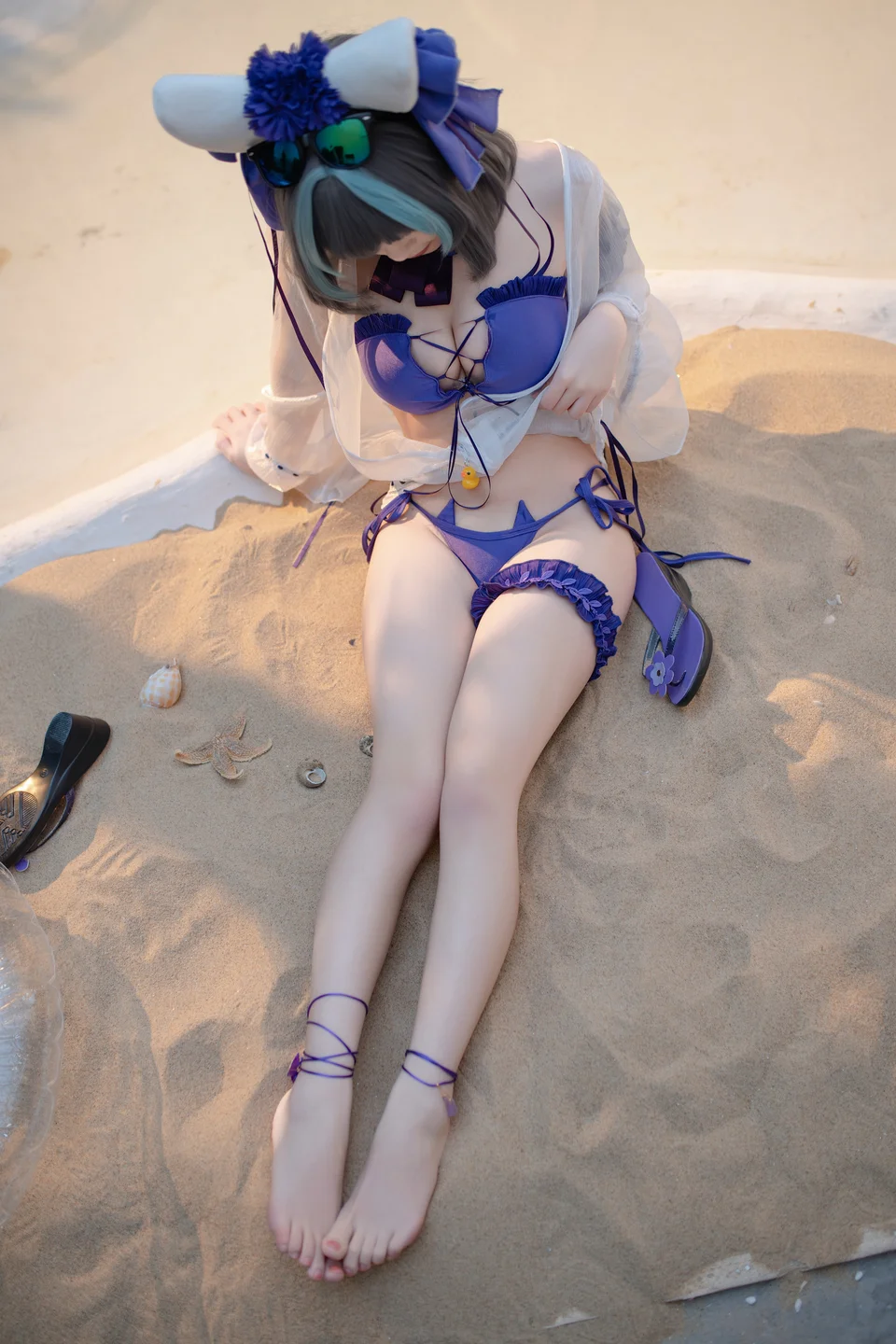Bangni邦尼 - No.034 碧蓝航线 柴郡 泳装 [86P-855MB] tg@simisebaisi 【丝足阁】030.webp